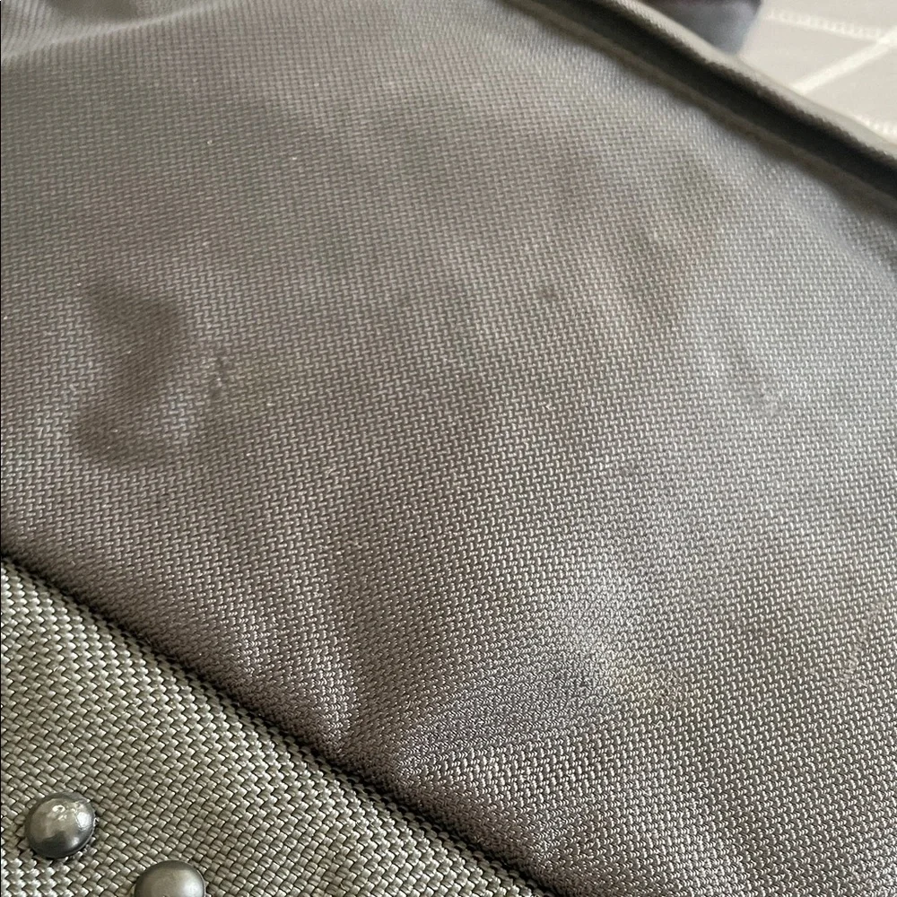 Tumi Black and Gray Messenger Bag
